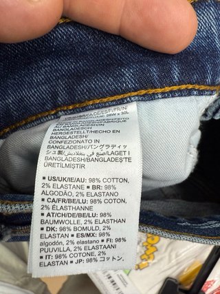 Pantalon hombre nuevo 98% algodon