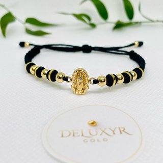 Pulsera Virgen de Guadalupe Oro Laminado 18K