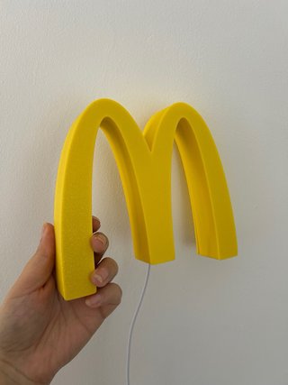Lampada Mc Donald’s