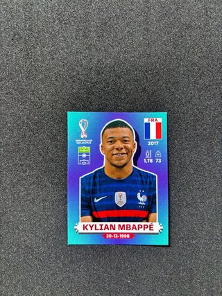 Lote cromos Mbappé Mundiales 2022 y 2026