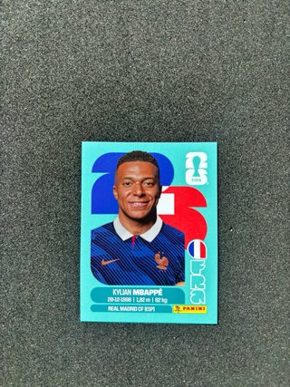 Lote cromos Mbappé Mundiales 2022 y 2026