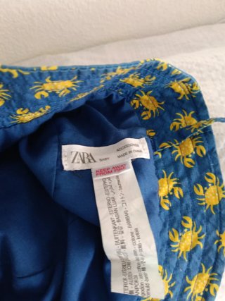 Gorro de niño con cangrejos talla 2 años