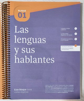Lengua castellana y literatura, 1 Bachillerato