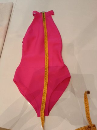Traje de baño halter con tiras