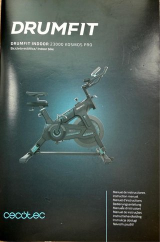 Bicicleta Estática Cecotec Drumfit