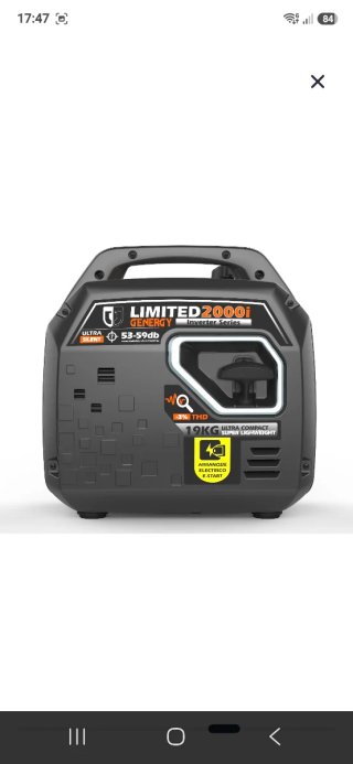Generador Gasolina GENERGY LIMITED 2000i