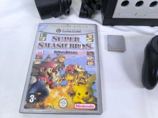 Nintendo GameCube Negra + Super Smash Bros. Melee