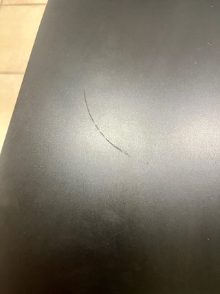 Mesita Larga Ikea Negra