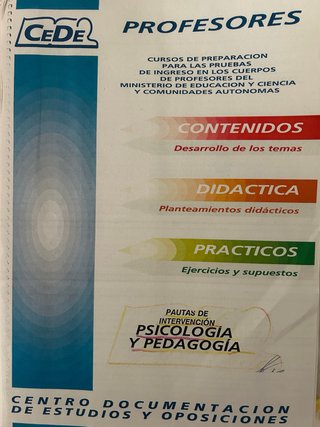 Temario Oposiciones Secundaria:Orientacion Educati