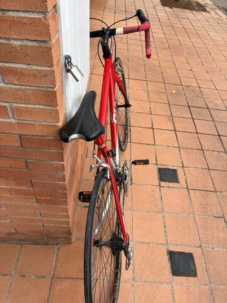 Bicicleta de carretera Giant TCR Roja