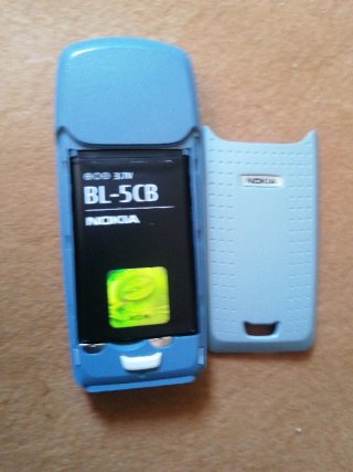 Nokia Colección Móvil Azul y Plata