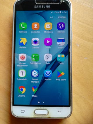 No regateo--Samsung Galaxy J3 S6.
