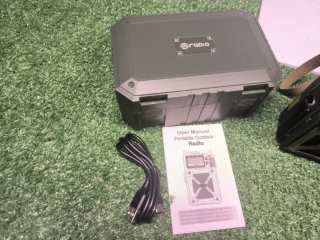 Radio de Emergencia Solar con Linterna, Bluetooth