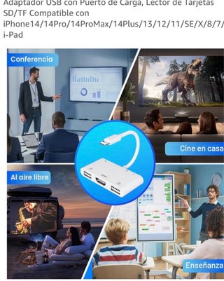 Adaptador HDMI USB 6 en 1
