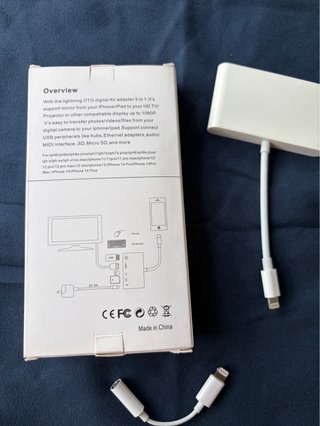 Adaptador HDMI USB 6 en 1