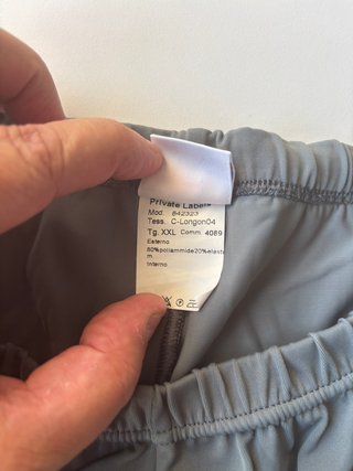 Pantaloncini Ciclismo Vintage LONGO SPORT Grigio