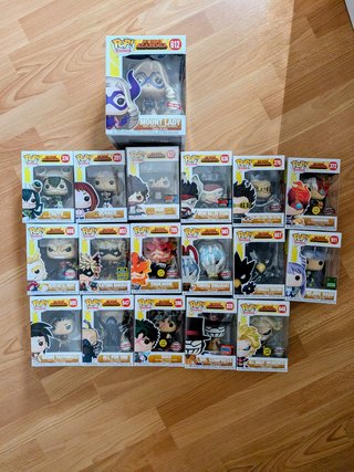 Colección Funkos My Hero Academia