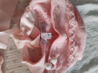 Conjunto 3 piezas bebé 3 meses rosa