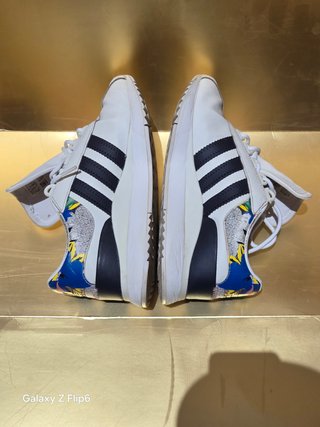 Zapatillas Adidas Mujer Doradas y Blancas