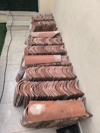 Tejas de cerámica para tejado