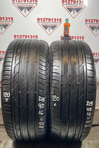 215 45 16 V BRIDGESTONE RUEDA BUENA OPORTUNIDAD