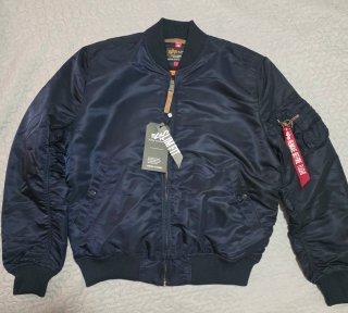 Chaqueta Alpha Industries Slim Fit Azul Talla L