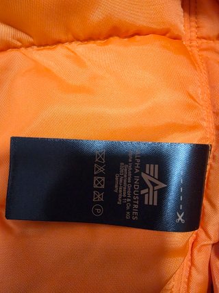 Chaqueta Alpha Industries Slim Fit Azul Talla L