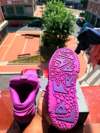 Zapatillas moradas