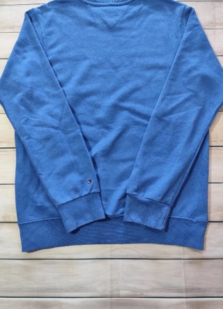 Sudadera Crewneck Tommy Hilfiger Logo Azul Hombre