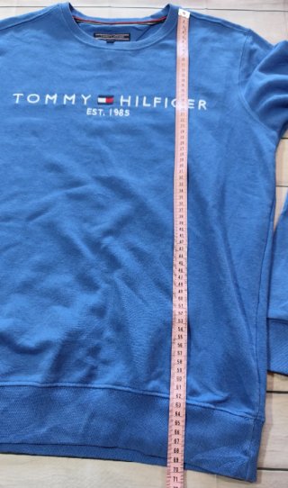 Sudadera Crewneck Tommy Hilfiger Logo Azul Hombre