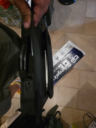 Maletín para portátil negro
