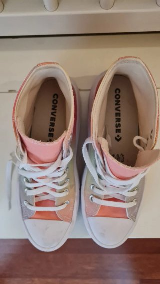 Zapatillas Converse plataforma degradado