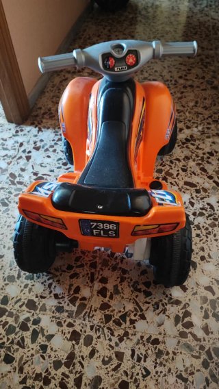 Quad Batería Infantil hasta 3 años