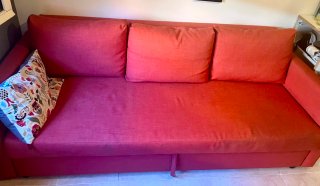 Sofá Cama Naranja