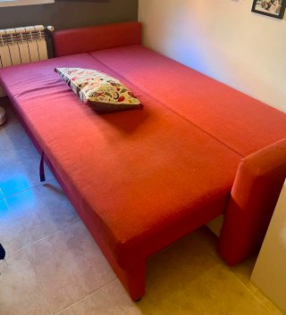 Sofá Cama Naranja