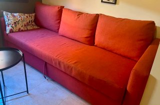 Sofá Cama Naranja