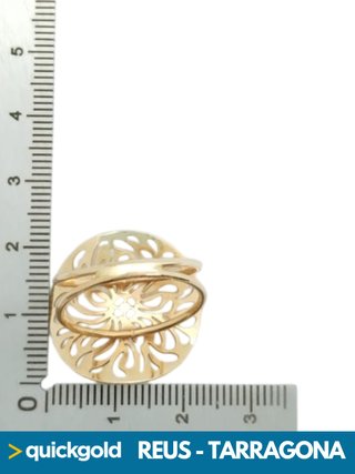 035-01-01035 ANILLO ORO 18K  T19