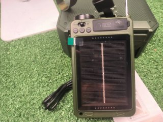 Radio Solar Emergencia Linterna Bluetooth