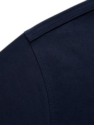 Camiseta Hugo Boss Azul con Logo