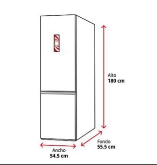 Nevera Combi Blanca