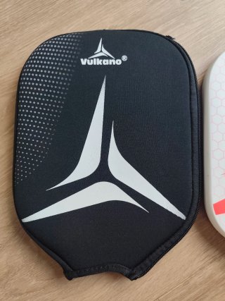 Pala Pickleball Vulkano Quartz 3K + Funda