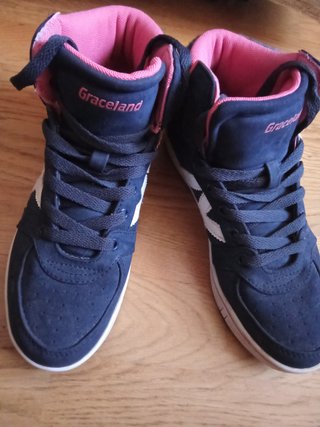 Zapatillas Deportivas Graceland Azul, Blanco, Rosa