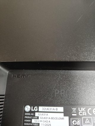 Monitor IPS 32'' - LG