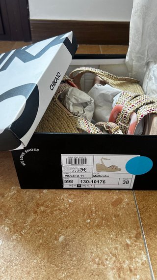 Chika10 Sandalias Verano Talla 38