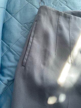 Pantalón de vestir gris mujer