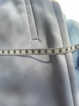 Pantalón de vestir gris mujer