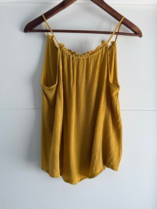 Top tirantes Women'Secret amarillo Talla M