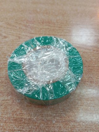 Cinta Aislante PVC Compact Fix Verde 19mm