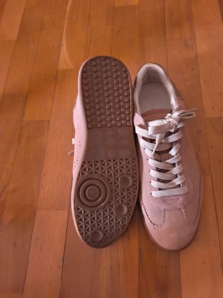 Zapatillas Mujer Latouche Rosa y Dorado