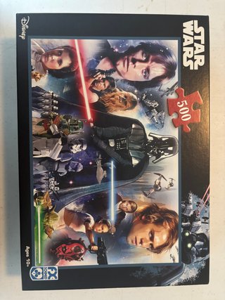 Set 4 Puzzles Star Wars Educa